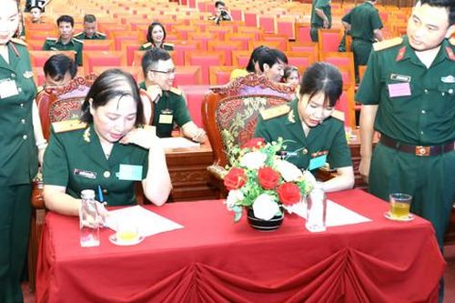 Cụm thi đua số 4 - Bộ Tư lệnh Thủ đô tổ chức hội thi 'Cán bộ hội phụ nữ giỏi' năm 2023