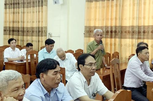 Cử tri huyện Đan Phượng kiến nghị đẩy nhanh tiến độ công trình cấp nước sạch