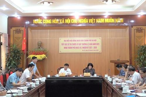 Cử tri các huyện Ba Vì, Mê Linh kiến nghị nhiều vấn đề dân sinh bức xúc
