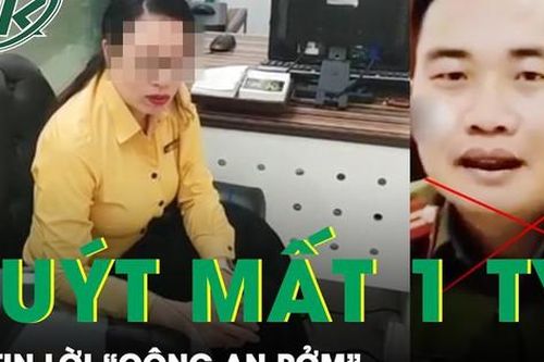 Thấy người phụ nữ run rẩy khi rút gần 1 tỷ đồng, nhân viên ngân hàng vội báo công an