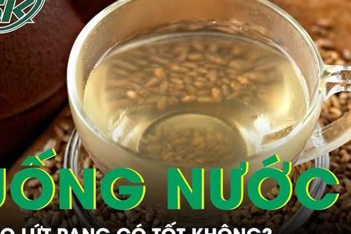 Uống nước gạo lứt rang mỗi ngày có tốt không?