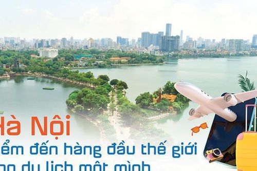 Hà Nội trở thành điểm đến hàng đầu thế giới cho du lịch một mình