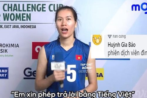 Phụ công Nguyễn Thị Trinh trả lời phỏng vấn nhà báo nước ngoài, fan réo tên 'phiên dịch' Thanh Thúy