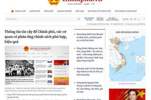 Cổng TTĐT Chính phủ: Trọng tâm là truyền thông chính sách