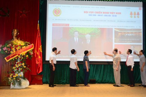 Khai trương Trang thông tin điện tử tổng hợp Hội Cựu chiến binh Việt Nam