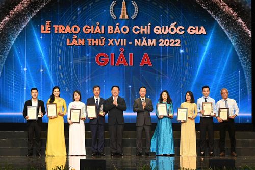 123 tác phẩm được vinh danh tại Lễ trao giải Báo chí quốc gia lần thứ XVII - năm 2022