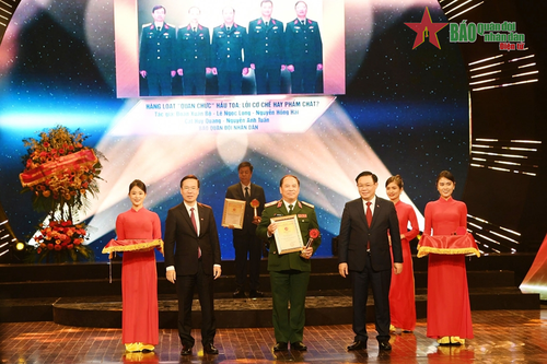 Báo Quân đội nhân dân đoạt 4 giải thưởng Giải Báo chí quốc gia lần thứ XVII-2022