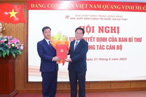 NXB Chính trị quốc gia Sự thật có tân Giám đốc, Tổng Biên tập