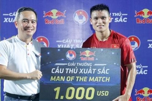 Tuấn Hải là cầu thủ xuất sắc nhất trận giao hữu đội tuyển Việt Nam vs Syria