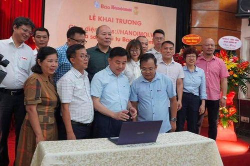 Báo Hànôịmới khai trương giao diện mới và tòa soạn hội tụ