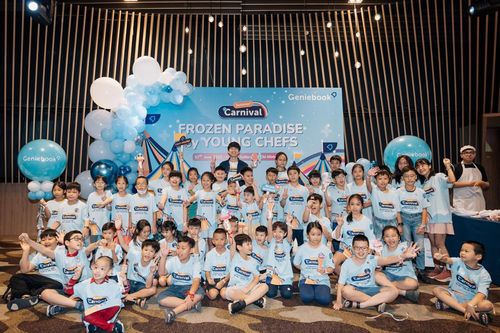 EdTech Singapore - Geniebook 'đốt cháy' ngày hè với ngày hội kem lạnh Frozen Paradise