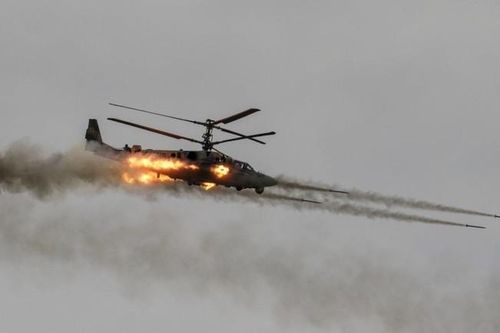 Trực thăng 'săn mồi' của Nga phá hủy phương tiện bọc thép Ukraine