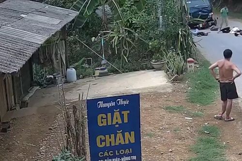 Cao Bằng: Xe máy đâm vào xe tải, hai người bị thương
