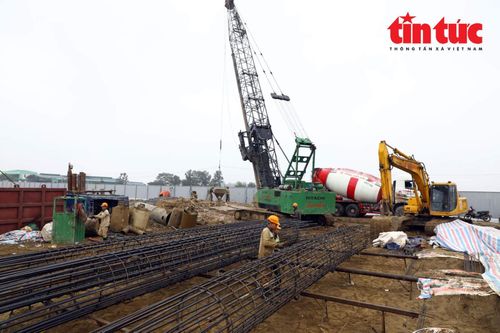 Thông tin về sự cố sập dầm cầu tại cao tốc thành phần Diễn Châu - Bãi Vọt