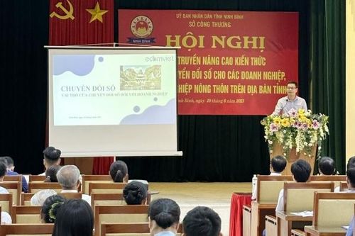 Bộ Công Thương nâng cao kiến thức, ứng dụng chuyển đổi số cho doanh nghiệp Ninh Bình