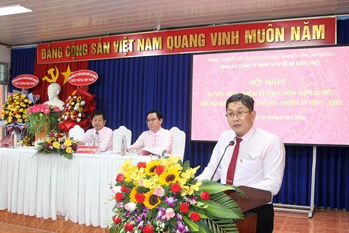 Đảng bộ Công ty TNHH MTV Xổ số Kiến thiết An Giang thực hiện tốt công tác xây dựng Đảng và nhiệm vụ chính trị