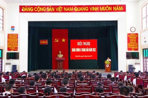Các đơn vị quân đội tổ chức hội nghị quân chính 6 tháng đầu năm