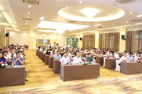 Tập huấn về công tác bảo vệ môi trường trong lĩnh vực văn hóa, thể thao và du lịch