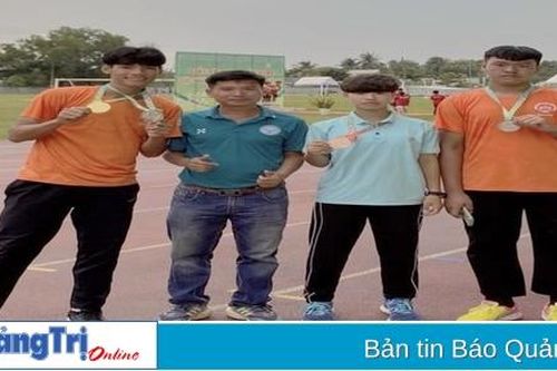 Giải vô địch Điền kinh các nhóm tuổi trẻ quốc gia năm 2023: Quảng Trị giành được 1 HCV, 2 HCB, 1 HCĐ