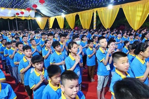 Thanh Hóa: Chùa Khánh Quang (TX.Bỉm Sơn) khai mạc khóa tu mùa hè năm 2023