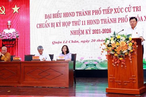 Hải Phòng: Cử tri kiến nghị sớm triển khai các bãi đỗ xe tại khu vực trung tâm thành phố
