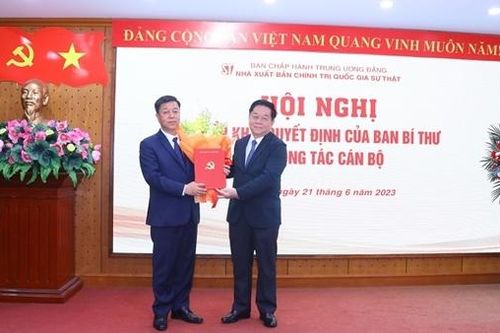 Nhà xuất bản Chính trị Quốc gia Sự thật có tân Giám đốc - Tổng Biên tập