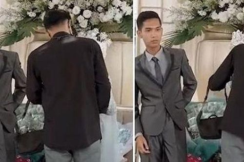 Cô dâu khóc rưng rức khi được bạn trai cũ ôm chặt ở đám cưới, mọi người đổ dồn chú ý vào phản ứng của chú rể