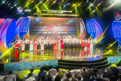 65 tác phẩm được trao giải Báo chí TP. Hồ Chí Minh lần thứ 41