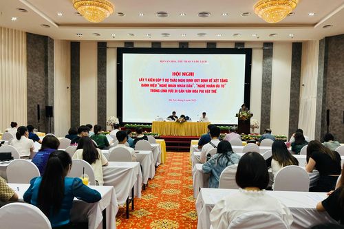 Tránh bỏ sót, tôn vinh các nghệ nhân nhiều cống hiến