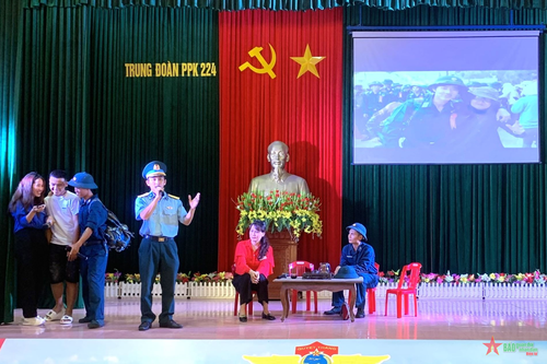 Trung đoàn 224 tổ chức hội thi 'Dân vận khéo' năm 2023