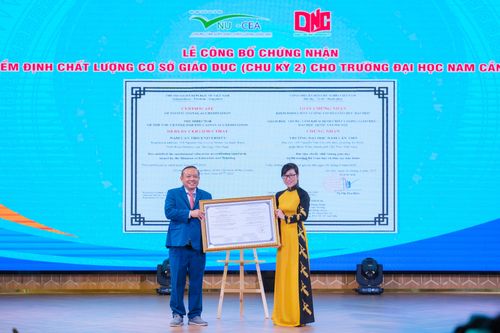 Đại học Nam Cần Thơ đạt kiểm định chất lượng giáo dục chu kỳ 2