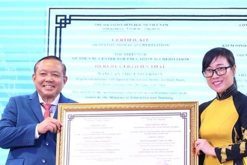 Trường đại học Nam Cần Thơ đạt chứng nhận kiểm định chất lượng giáo dục
