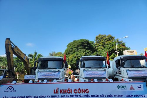 Khởi công Dự án Metro 2 Bến Thành - Tham Lương hơn 2 tỷ USD