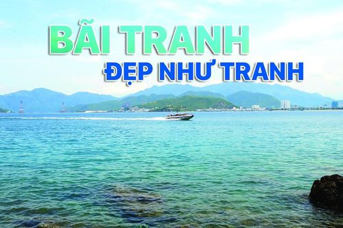 Bãi Tranh đẹp như tranh vẽ