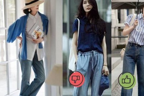 Chọn quần jeans tôn chiều cao cho nàng 30+
