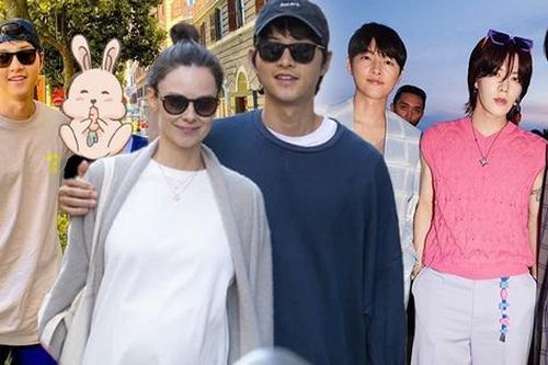 Song Joong Ki với style trẻ trung, phong độ