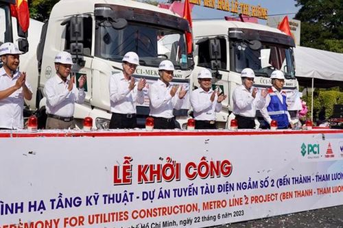 Khởi công gói thầu đầu tiên dự án metro số 2 Bến Thành – Tham Lương sau 11 năm chờ đợi