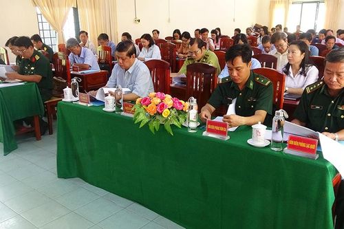 Tri Tôn giữ vững quốc phòng, an ninh biên giới