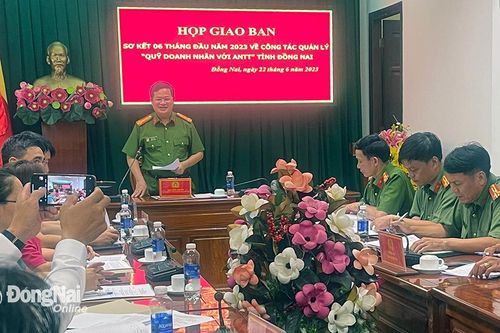 Quỹ Doanh nhân với an ninh trật tự tiếp nhận hơn 25 tỷ đồng từ các doanh nghiệp, mạnh thường quân