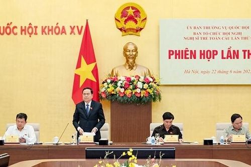 Phó Chủ tịch Thường trực Quốc hội Trần Thanh Mẫn chủ trì phiên họp thứ hai Ban Tổ chức Hội nghị Nghị sĩ trẻ toàn cầu