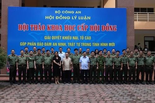 Chủ động nắm tình hình, giải quyết khiếu nại, tố cáo từ sớm, từ xa
