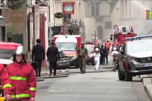 Nổ khí gas tại trung tâm Paris, Pháp