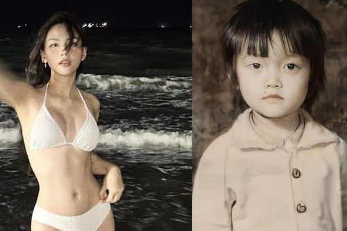 Sao Việt 22/6: Hoa hậu Mai Phương gợi cảm trên biển, Vân Dung khoe ảnh 3 tuổi