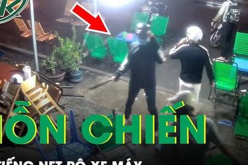 Mâu thuẫn vì tiếng nẹt pô xe máy, nhóm thanh niên dùng hung khí, bom xăng hỗn chiến trong đêm