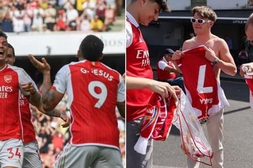 CLB Arsenal phải tạm dừng bán áo đấu mùa mới 2023/24 khiến fan ngỡ ngàng