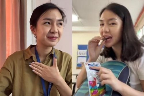 Cô giáo triệu fan trên TikTok ở Malaysia làm clip lục túi học sinh