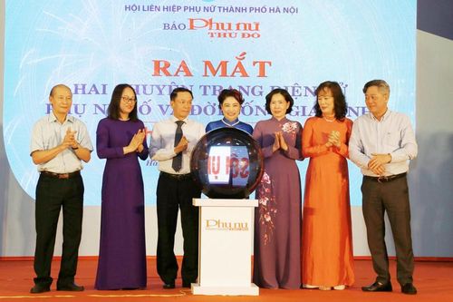 Ra mắt chuyên trang điện tử 'Phụ nữ số' và 'Đời sống gia đình'