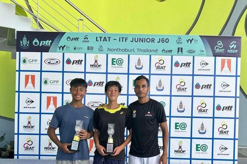 Phạm La Hoàng Anh vô địch đôi nam và vào chung kết đơn nam giải quần vợt ITF U18 Nonthaburi Thái Lan