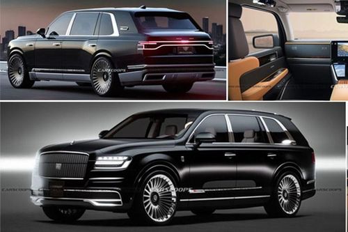 Toyota Century SUV 2024 'lộ hàng', sẽ ra mắt cuối năm nay