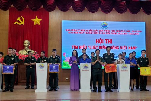 BĐBP thành phố Hồ Chí Minh tổ chức Hội thi tìm hiểu Luật Biên phòng Việt Nam